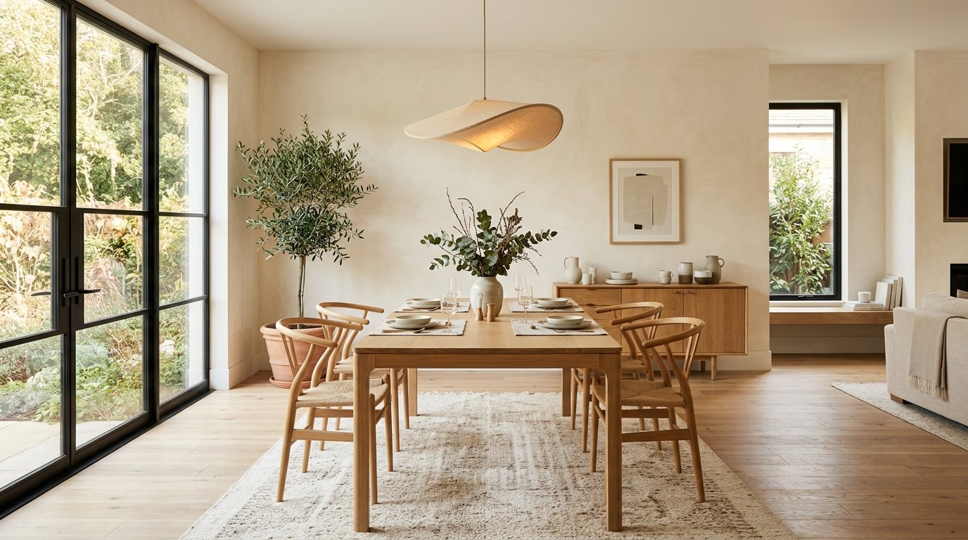 Cozy Dining Setup Design